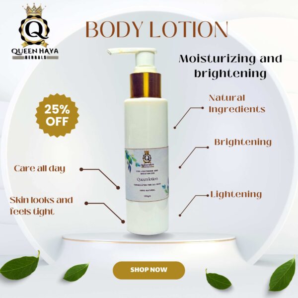 Body lotion